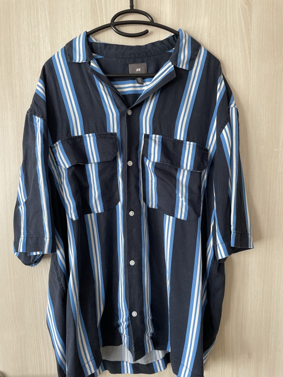 H&M Camicie: H&M Herren Kurzarmhemd – Usato da Wald AR venduto da Dugong08