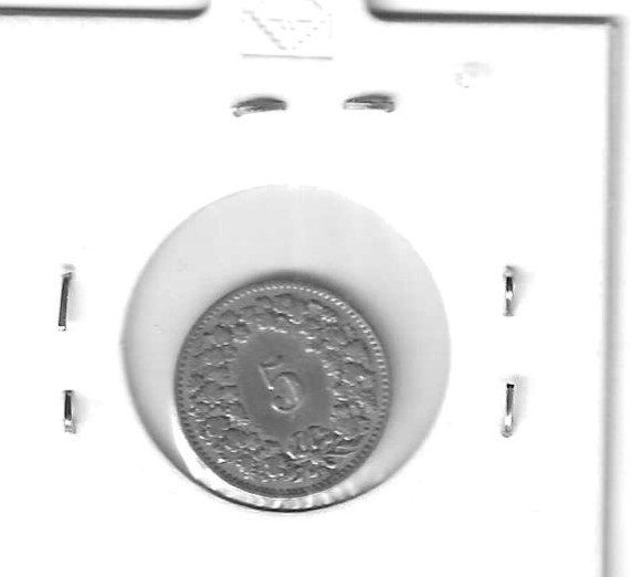 Tutti le monete: Monnaie Suisse: 0.05 Fr 1902 – Usato da Muraz (Collombey) venduto da Resine 1