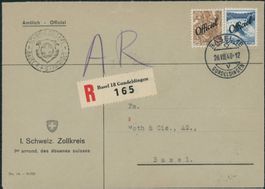 1942 - Bundesverwaltung BVW - Brief - BFr
