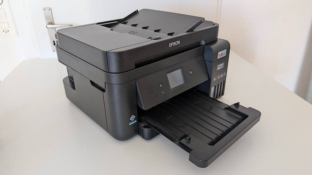 Drucker: Epson EcoTank ET-4850 A4-Multifunktions Tintentankdrucker – Gebraucht aus Bremgarten b. Bern von Flintli 1