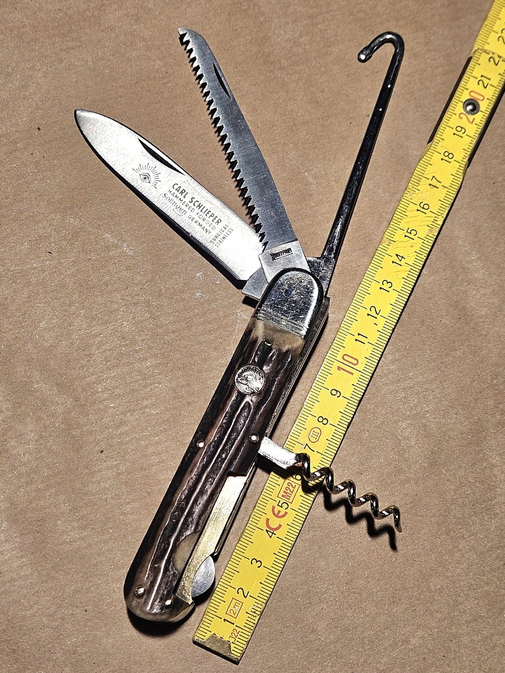 Puma Coltelli tascabile: JAGDMESSER C.SCHLIEPER /   4FUNKTIONEN – Nuovo e nell'imballaggio originale da Maschwanden venduto da OliverM05 3