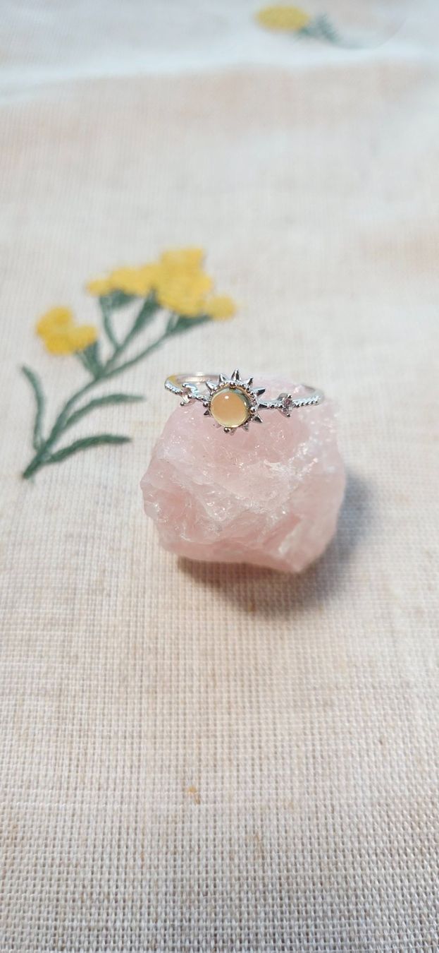 Anelli: NEW - S925 Citrine Ring (Adjustable) – Nuovo (secondo la descrizione) da Zürich venduto da cin_wcf6 3