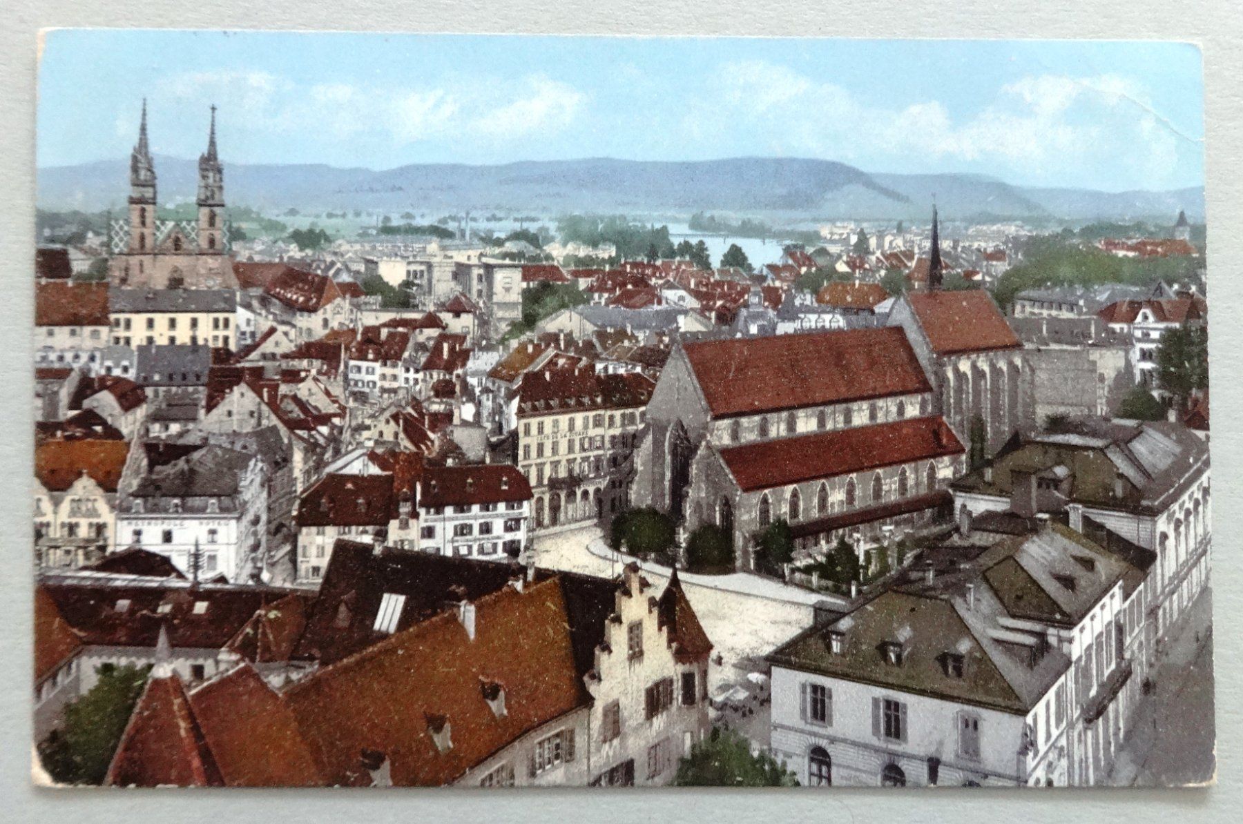Cartes postales: Basel, Münster, Rhein, Histor. Museum – Défectueux à Fétigny par Billy2miny