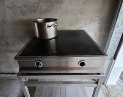 Induktions-Kocheinheit Menu System 4 Felder