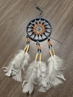 🧡BLUE AND ORANGE DREAMCATCHER🧡