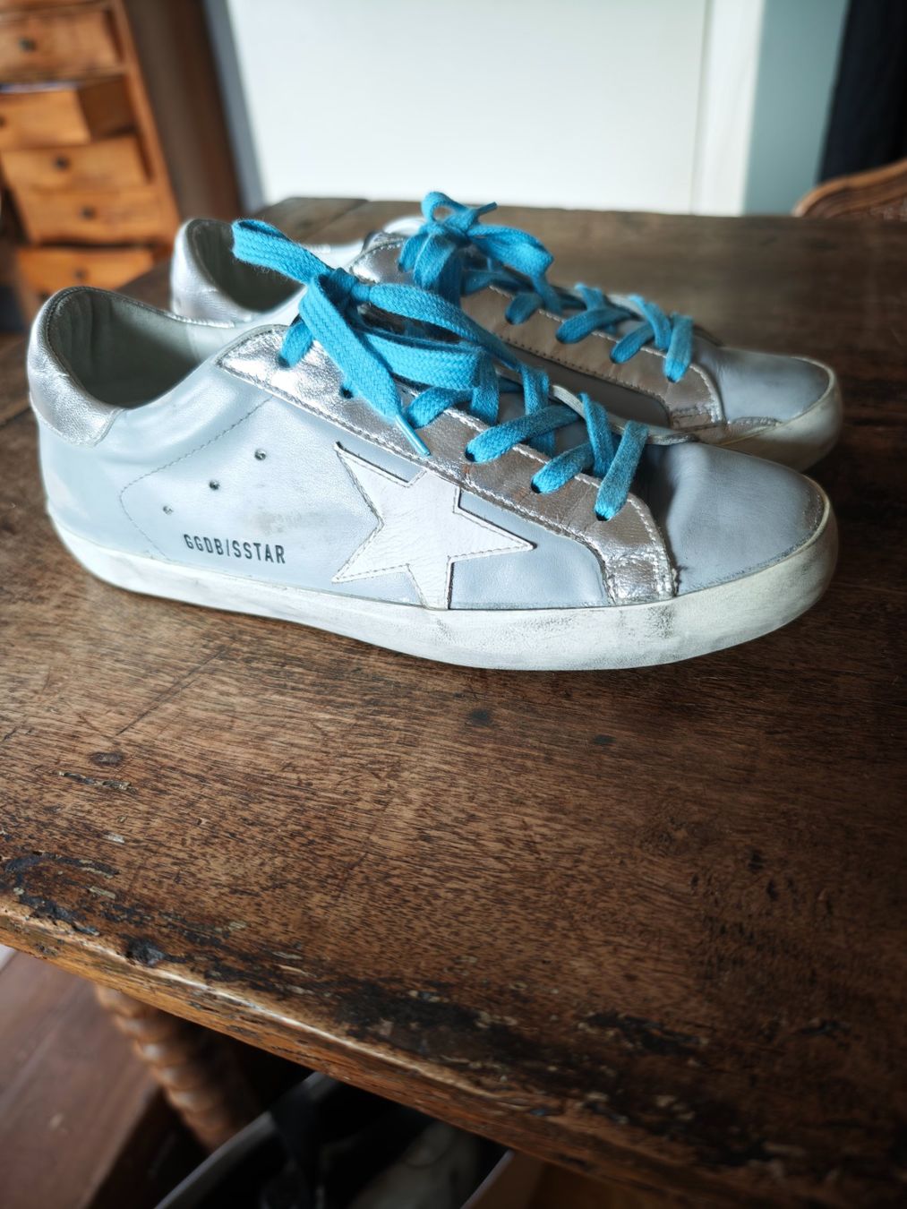 Golden Goose Scarpe da donna: Golden Goose Superstar, grau, Leder, Grösse 40 – Usato da Uetikon am See venduto da AJV63 2