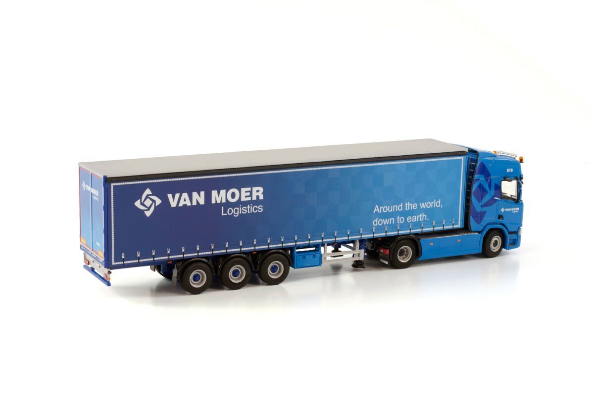 WSI Models Kit di modellismo & Modellini statici: WSI 01-3834 Scania van Moer – Nuovo (secondo la descrizione) da Dagmersellen venduto da FBM-Bacheli 1