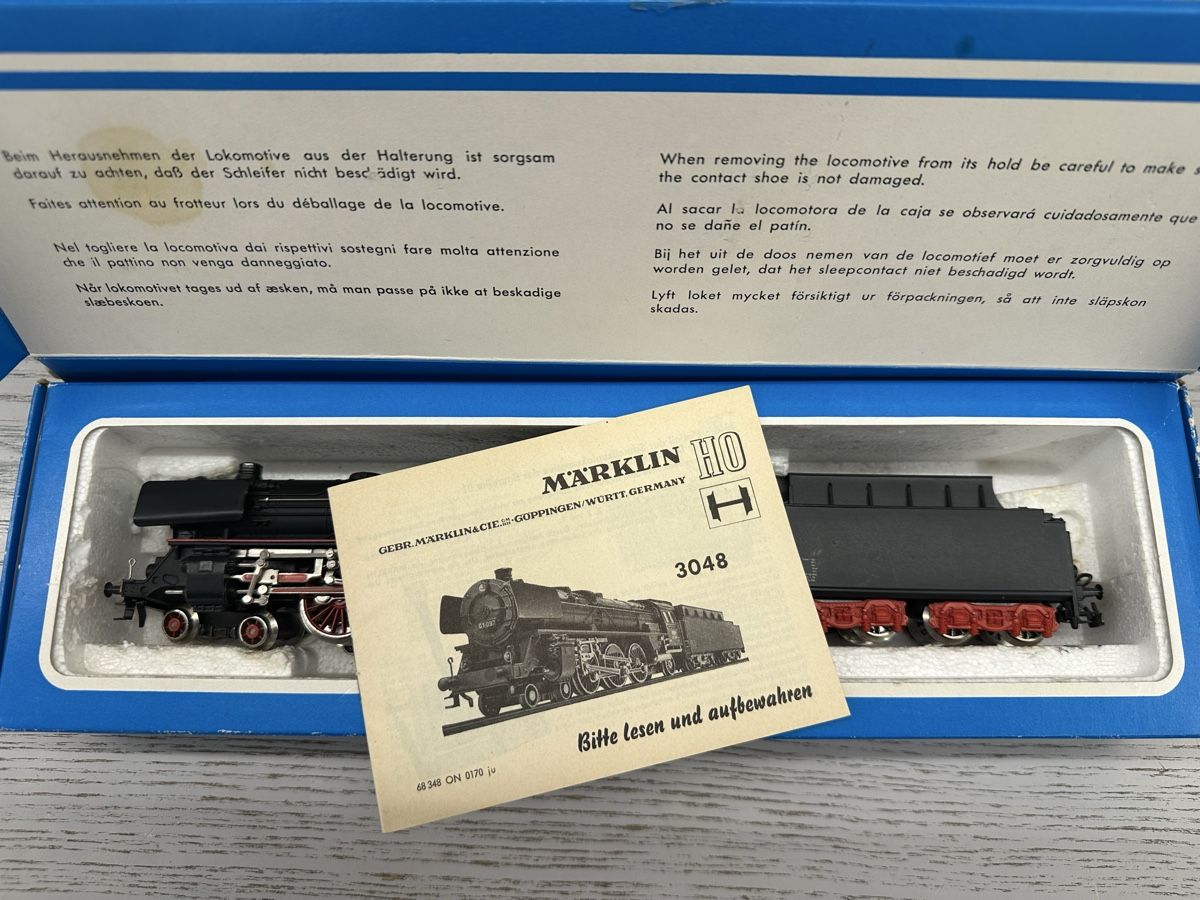 Märklin Modellini di ferrovie: Märklin 3048 DB BR 01 – Usato da Lupsingen venduto da New-Haven 6