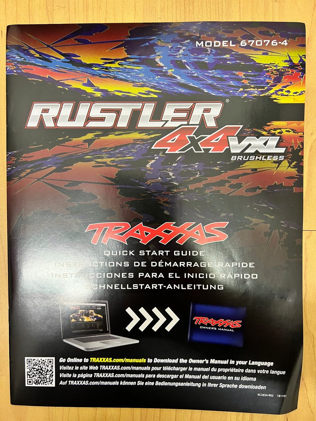 Traxxas RC Modellbau: Traxxas Rustler 4x4 VXL – Gebraucht aus Baar von Egma6340 6