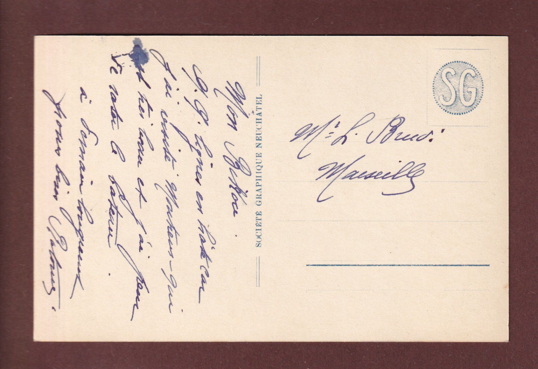 Cartoline postali: MONTREUX - La Rouvenaz – Usato da Pully venduto da nicecards 1