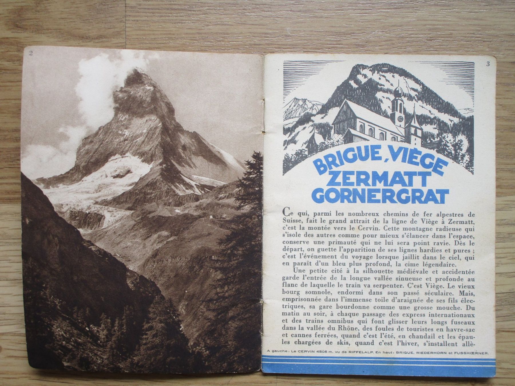 Documenti: Antiker Prospekt 1929  ZERMATT GORNERGRAT – Usato da Heimberg venduto da Lupo57 2