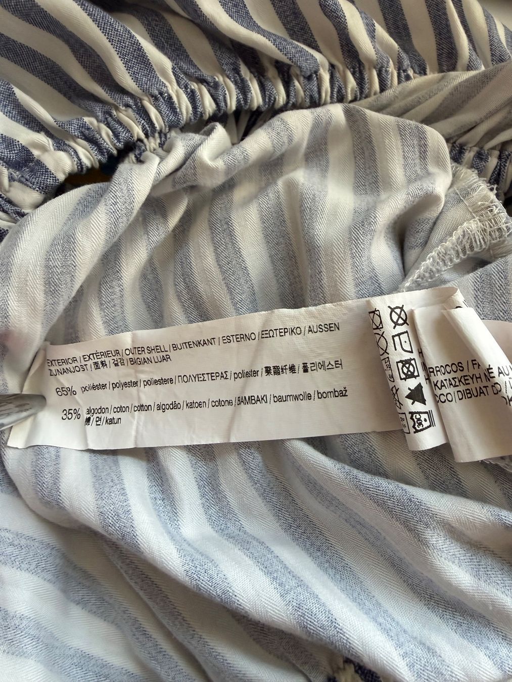 Pull&Bear Top: Pull & Bear - Kurzes Streifen-Top - Gr M – Usato da Cugnasco venduto da tizianaq 4