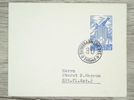 TR78 Enveloppe + Timbre Suisse 1939/40 Feldpost