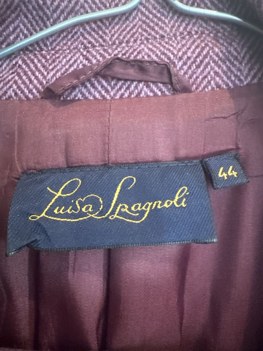 Completi & Tailleur: Luisa Spagnoli Suit, Wool, Fox Fur Cuffs, Size 44 – Nuovo (secondo la descrizione) da Montagnola venduto da jamylafy 3