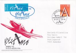 Flugmeeting Ambri '94 Sonderflug Ambri - Samedan 1994