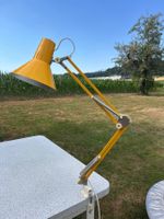 Vintage Federarmleuchte Metall 70 er Jahre
