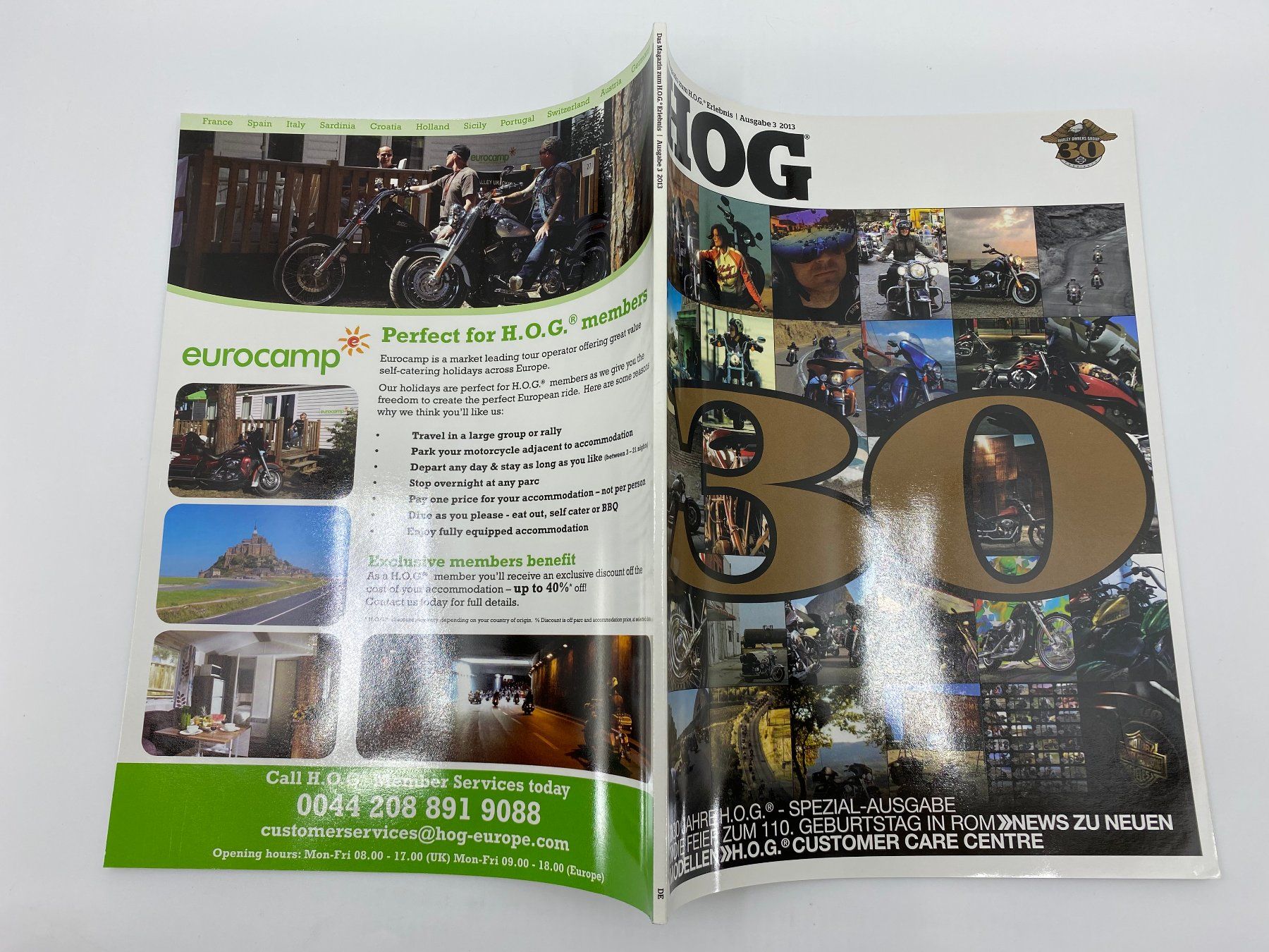 Riviste & Magazine: Harley Owners Group HOG Magazine 2013 – Usato da Langwiesen venduto da Restposten-24 6
