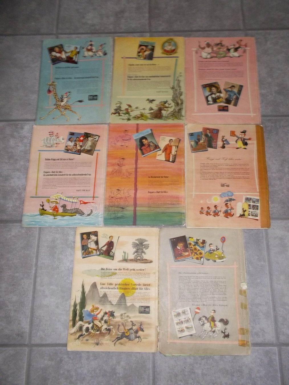 BD: 8 Ringgi und Zofi  Hefte gebraucht – D'occasion à Kaltbrunn par Cindy99 4
