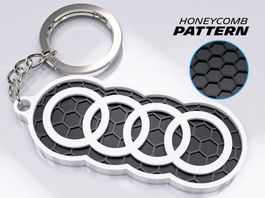 ⭐ Audi Logo Schlüsselanhänger