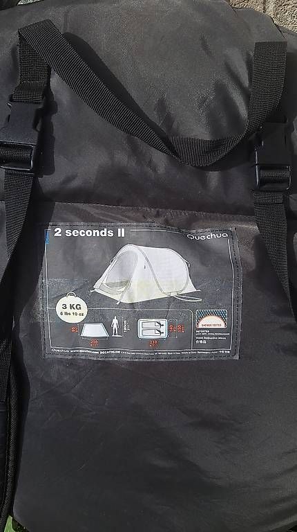 Tende : Tente 2 secondes 2 personnes  – Usato da Saxon venduto da dad_q89q