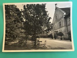 Ansichtskarte Restaurant Schützenmatt Solothurn 1935