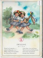 Horoskop - Zwilling  - Blumenmädchen