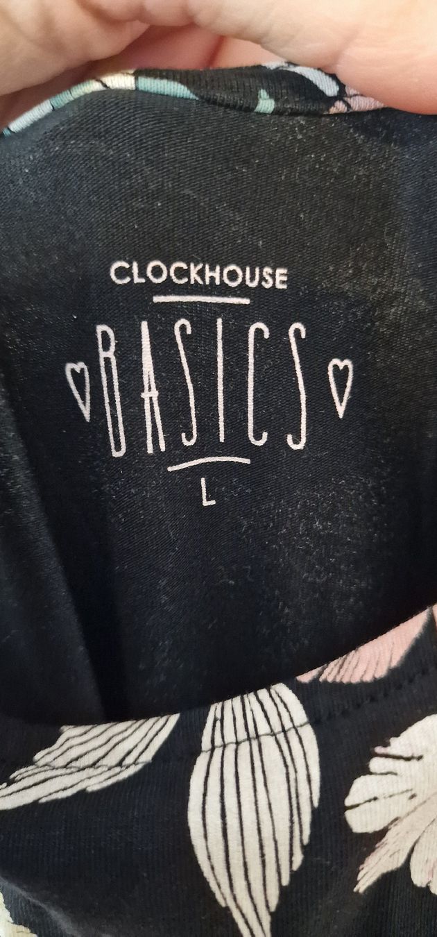 C&A Vestiti: Kleid von Clockhouse, Grösse L, Blumenmuster – Usato da Romanshorn venduto da REALJessiB 1
