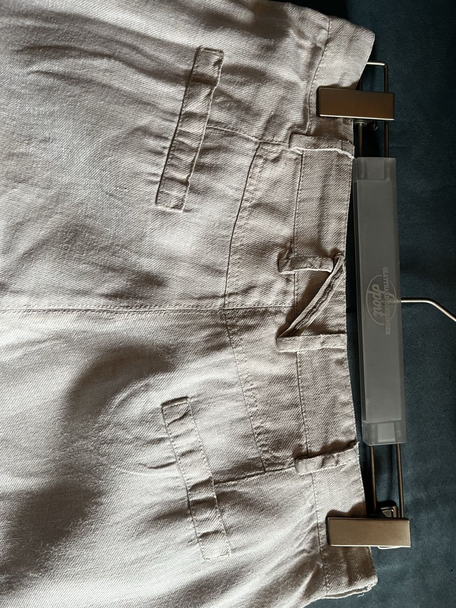 Nile Pantaloni: Nile Leinen Hose Beige Grösse S/M – Usato da Innertkirchen venduto da salmalo 4