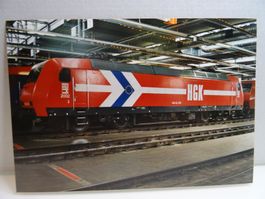 Foto HGK 145 CL 012 Lokomotive  Depot Basel 2002, Rarität
