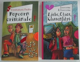 Jugendbücher 2er Set: Popcorn Criminale & Liebes Chaos!