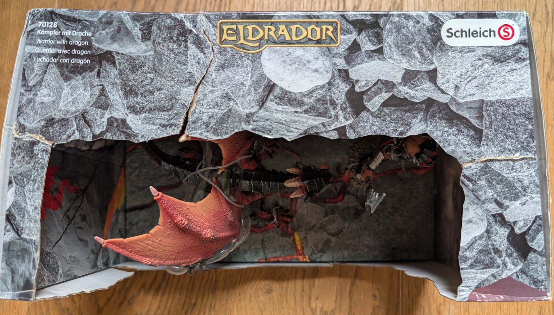 Schleich Statuette: Schleich 70128 Kämpfer mit Drache – Nuovo e nell'imballaggio originale da Herrliberg venduto da aandrey 1