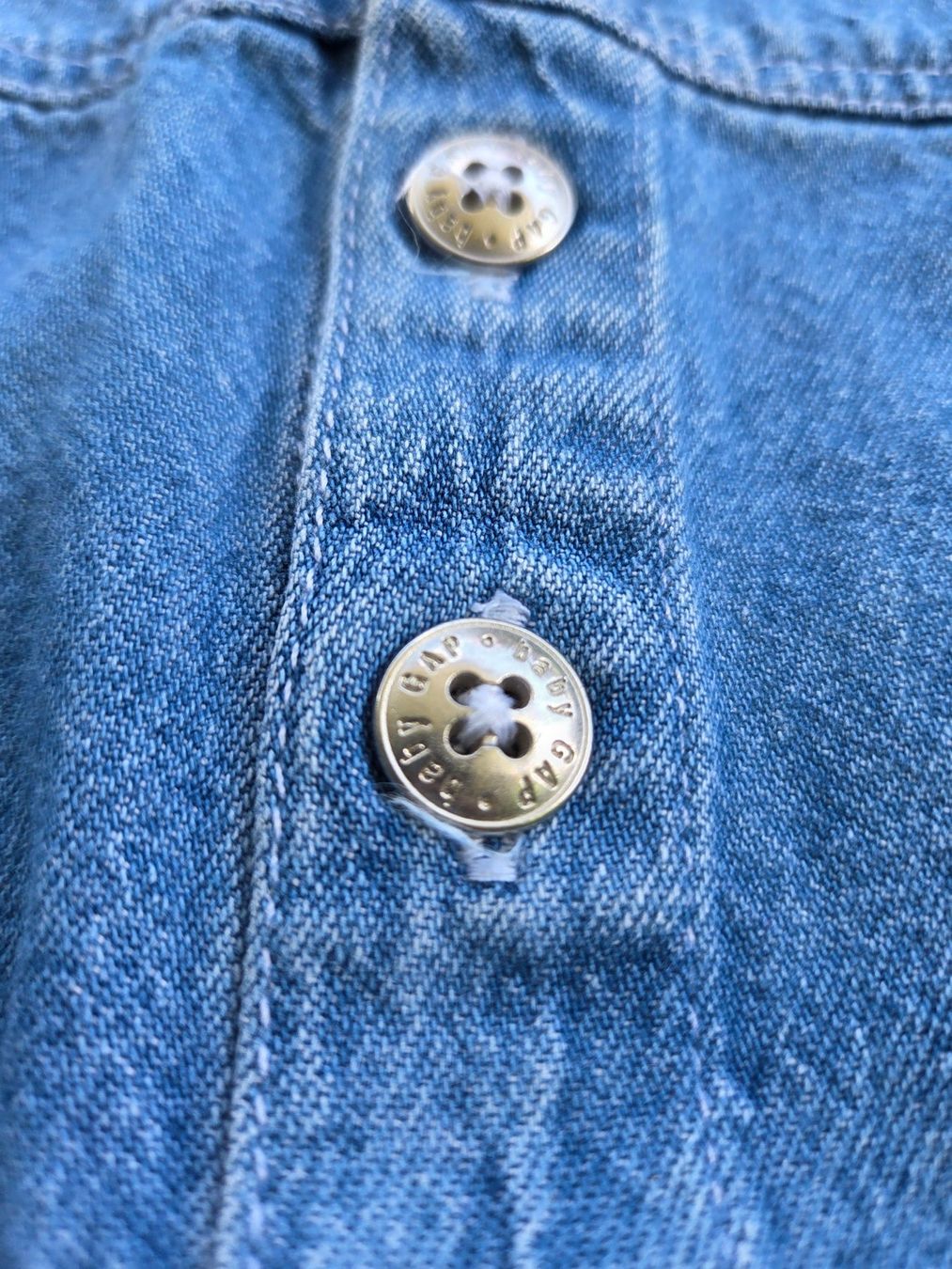 Gap Pagliaccetti: Salopette jeans bébé GAP 18 mois 80 - 86 cm – Usato da Gland venduto da Vee_0 2