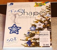 Fancy Shapes Winterdeko 508Teile NEU