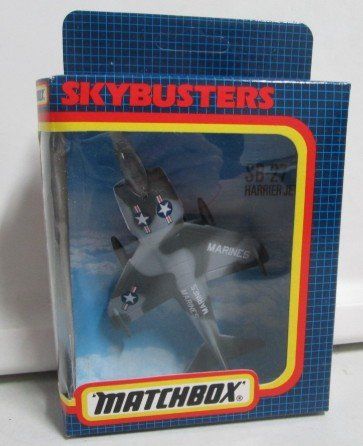 Matchbox Modellbausätze & Standmodelle: Matchbox Skybusters SB-27 Harrier Jet – Neu und originalverpackt aus Langenthal von Jumbo6077
