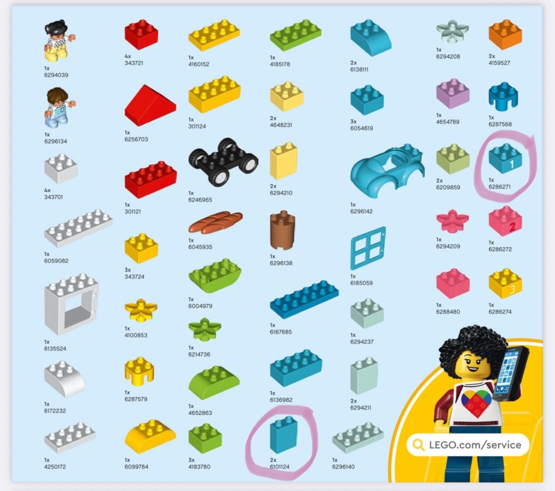 Lego Giocattoli: LEGO Duplo 10913 gemischtes Teile Set – Usato da Ruswil venduto da silver06 1