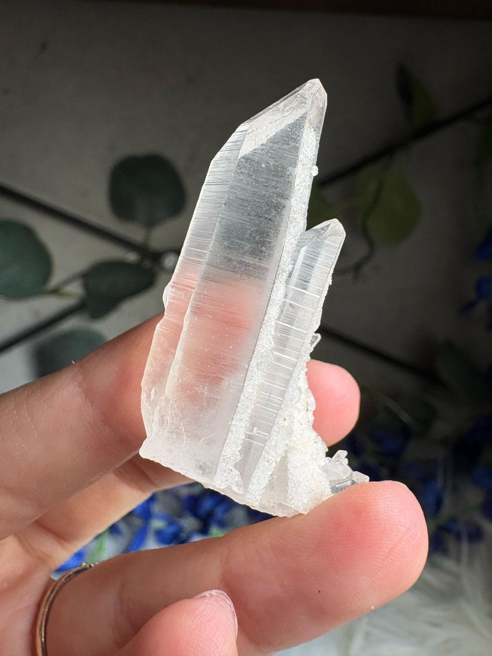 Minerali & Pietre curative: Kolumbianischer Lemurian-Quarz-Cluster – Nuovo (secondo la descrizione) da Neuheim venduto da m.hald 4