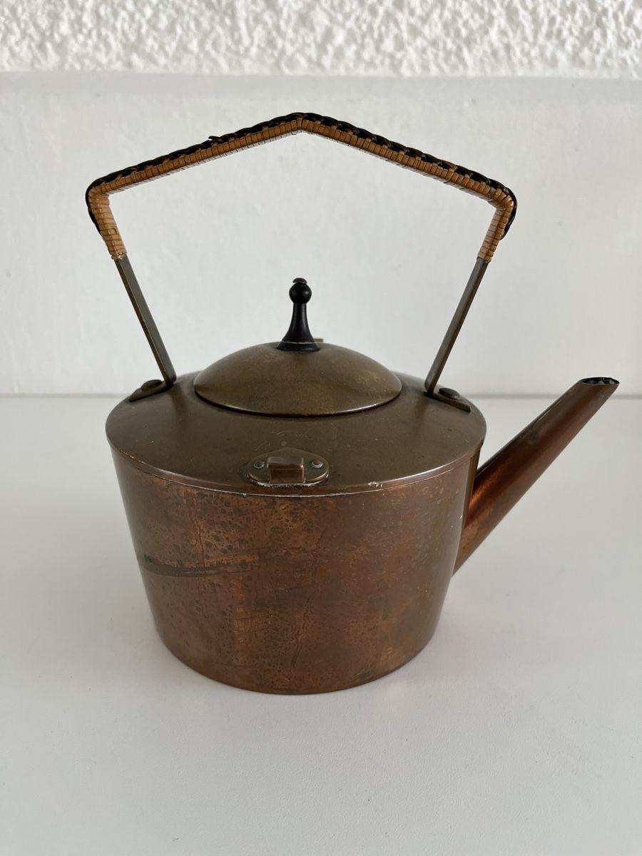 WMF Teiere: Art Deco Kupfer Teekanne WMF – Usato da Wetzikon ZH venduto da seli03 4