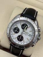 Breitling Shark Chronograph Watch, Leather Strap,
