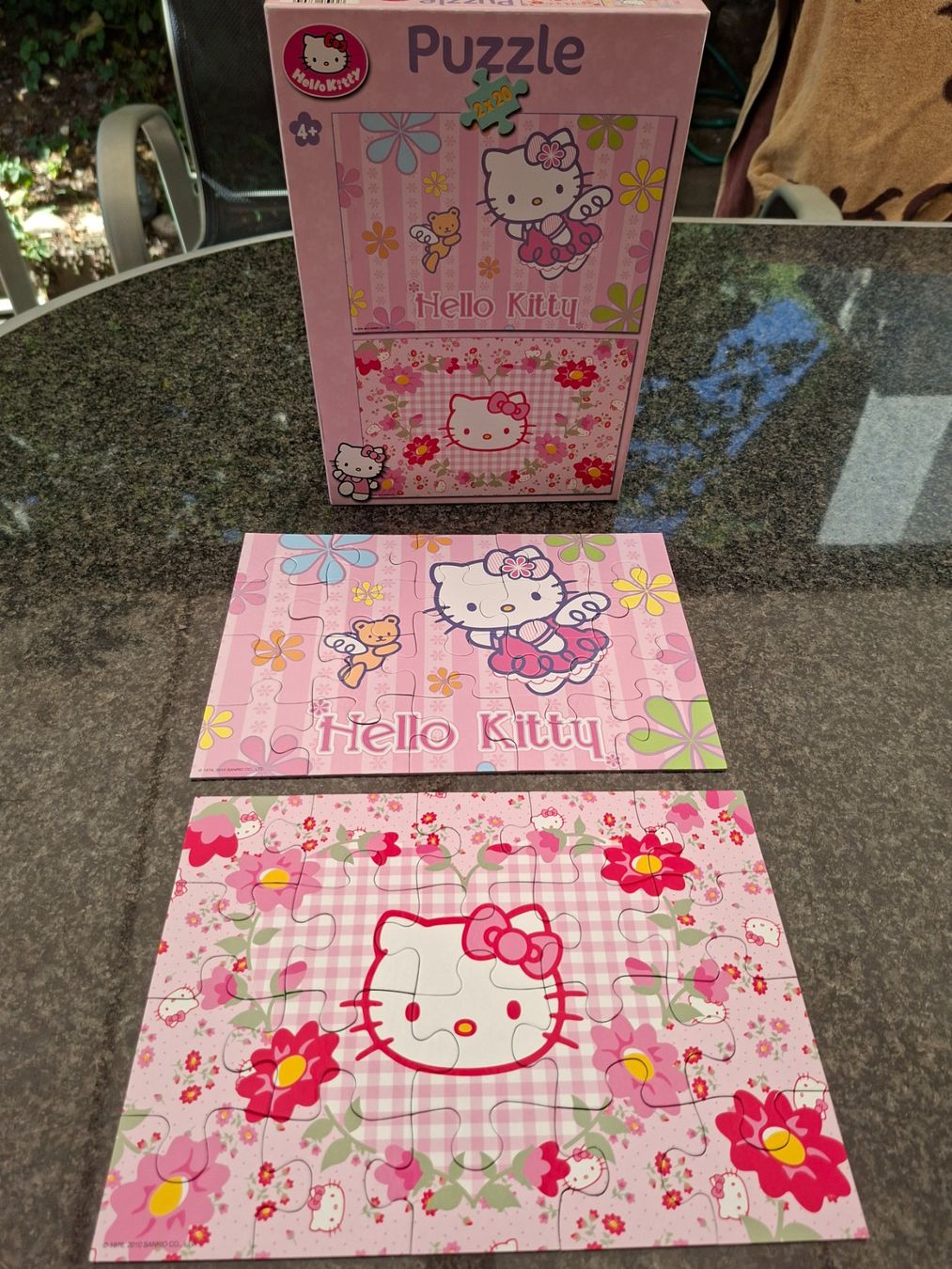Ravensburger Puzzle: Puzzle "Hello Kitty" 2x 20-teilig / ab 3 Jahren – Usato da Boniswil venduto da Totomat-Lady2