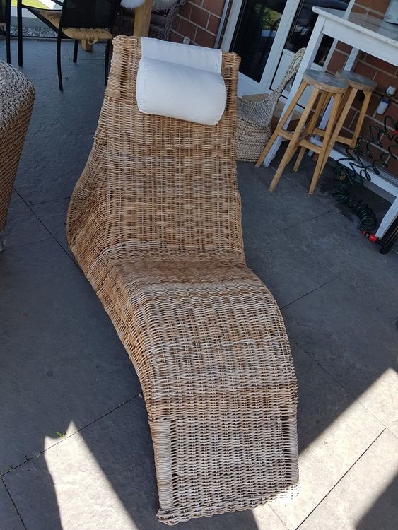 IKEA KARLSKRONA Rattan Liege Kaufen auf Ricardo