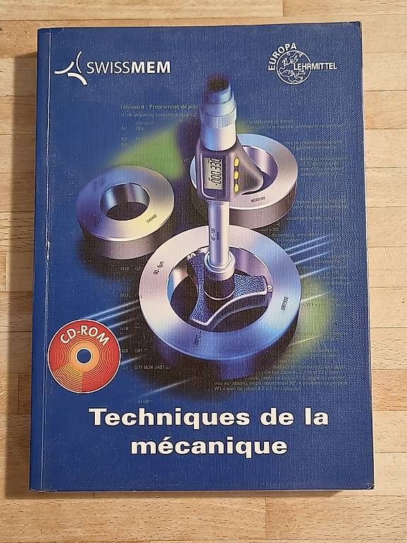 Livres: Techniques de la mécanique Swissmem – D'occasion à Bernex par Marc766