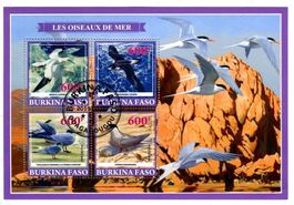 Block "Seeschwalben, Sturmvogel". Burkina Faso.