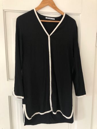 Stilvolle Alexander Wang Seidenbluse, schwarz, neuwertig, S