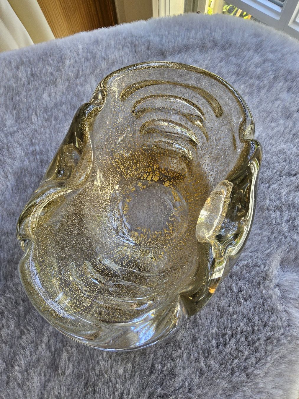 Murano Ciotole: Handmade MURANO Schale mit Blattgold Einschlüssen – Usato da Zürich venduto da SciTec 2