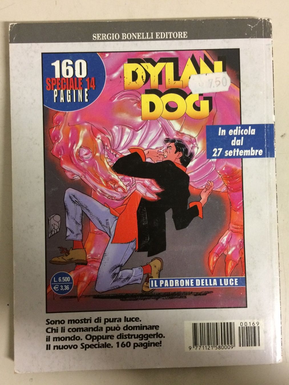 Fumetti: DYLAN DOG  # 169 LO SPECCHIO DELL'ANIMA Sergio Bonelli‪ 2000 – Usato da Vezia venduto da Aquarius_Age 2