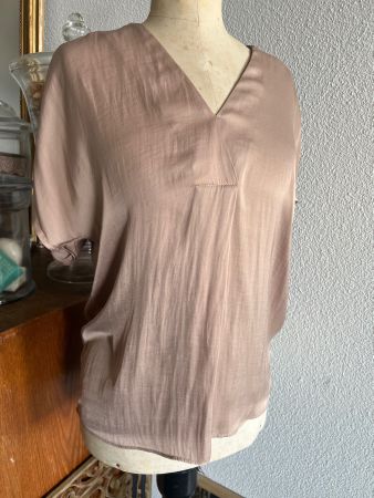 Beiges InWear Oberteil/Bluse Gr.36 passt sehr gut bei Gr.38