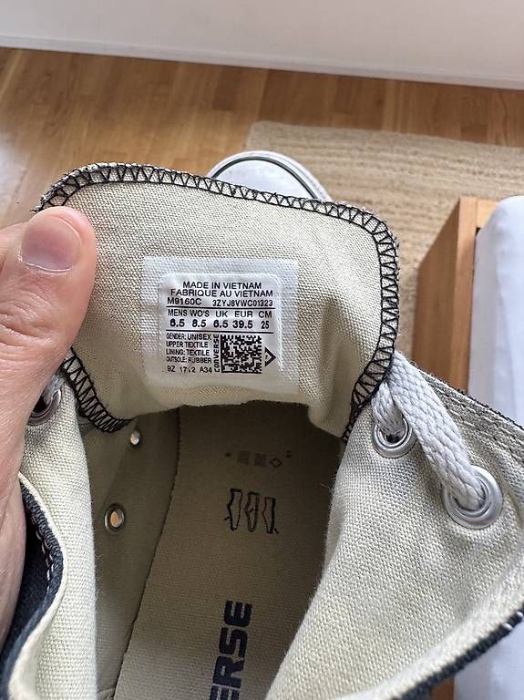 Scarpe da uomo: Converse Hightop Chucks – Usato da Thun venduto da Deborare 4