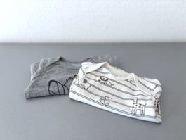 NEU Babybody Baby Body kurzarm langarm Baumwolle Gr. 62 - 68