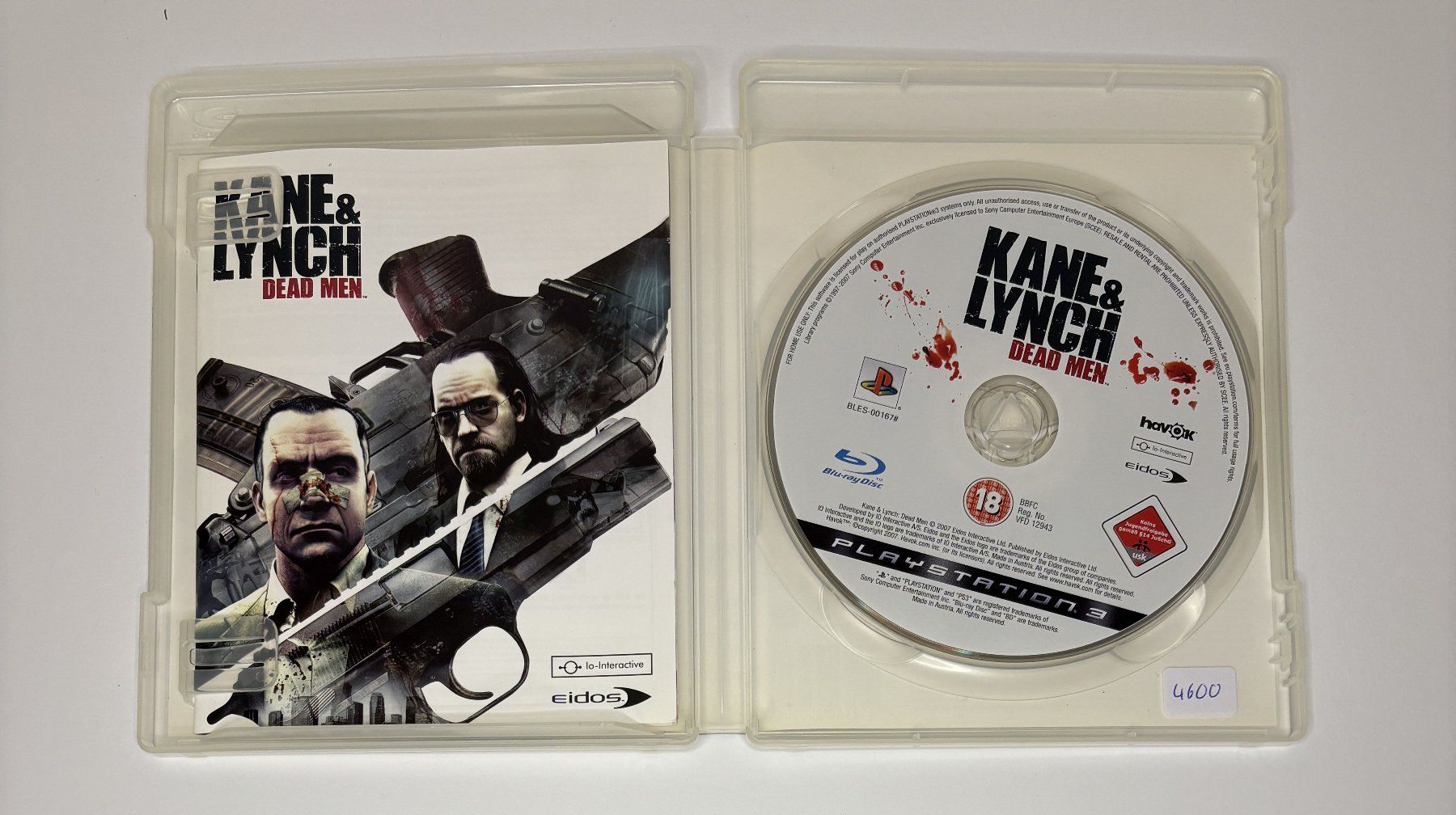 Giochi: PS3 - Kane & Lynch: Dead Men – Usato da Allschwil venduto da Bullach 1