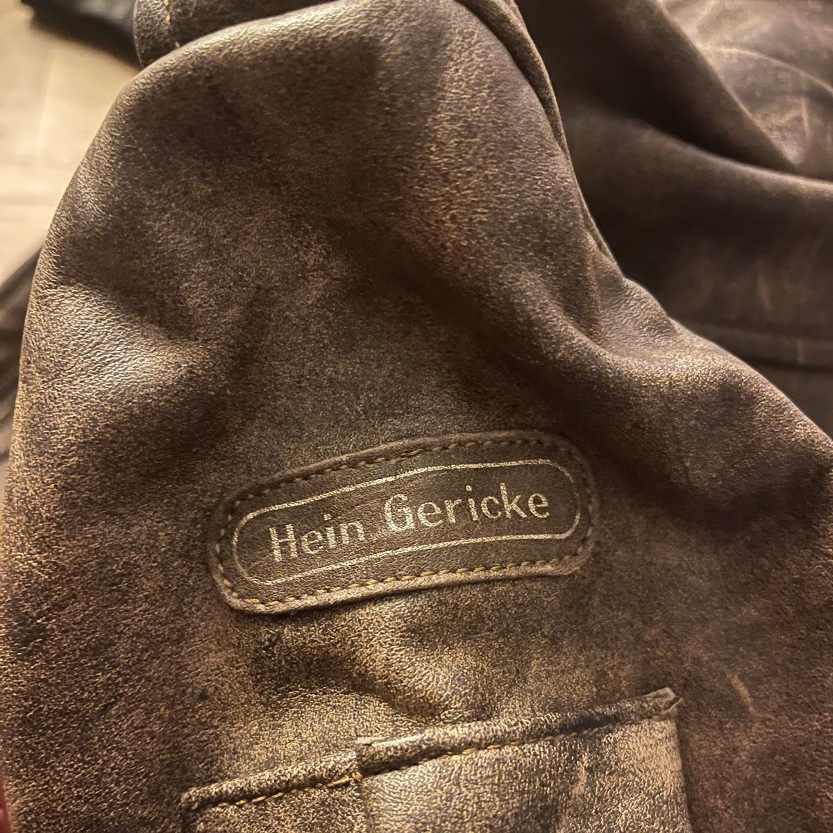Giacche: Hein Gericke Lined Leather Bomber Jacket – Usato da Kriens venduto da tiy_wxz5 6